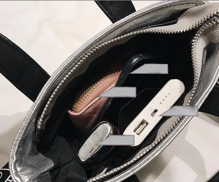 С буквенным принтом повседневные кожаные сумки женские PU Сумка crossbody Сумки