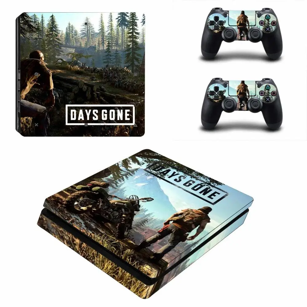 Days Gone PS 4 PS4 Slim sticker s Skin для sony playstation 4 play station 4 Slim консоль и контроллер Skins Vinilo sticker - Цвет: YSP4S-3651