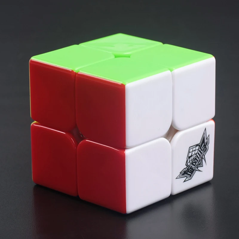 50 мм Cubo Magico cyclone для мальчиков волшебный куб 2x2x2 Stickerless скоростной 2x2 Пазлы Кубики