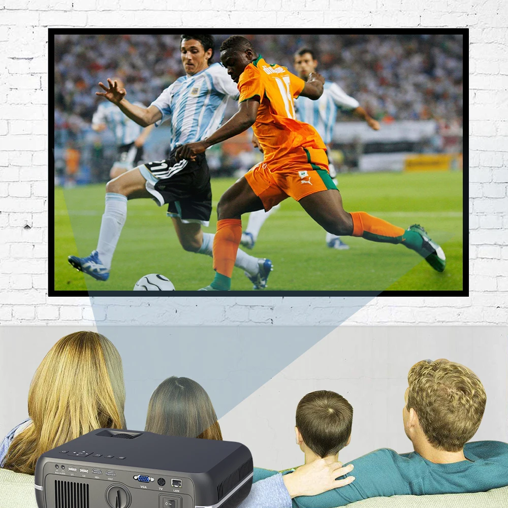 Salange A10 светодиодный проектор 1080P Android 6,0 4200 люмен wifi HDMI Bluetooth домашний кинотеатр Full HD проектор видео проектор