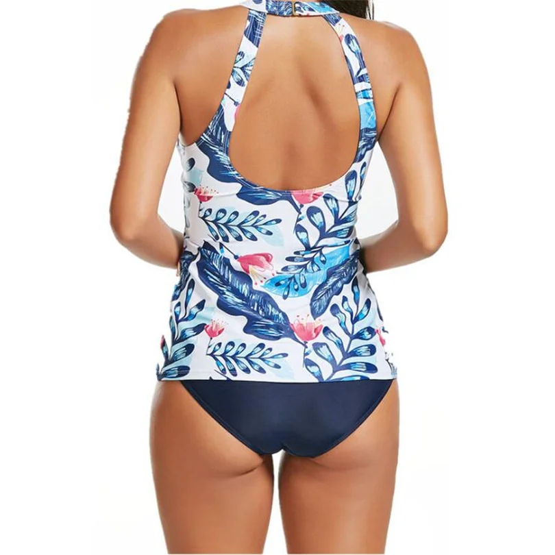 Plus Size XXXL Swimwear Female Floral Swimsuit Sexy Tankini Set 2018 Swimming Suit For Women Bathing Biquin Srping | Спорт и