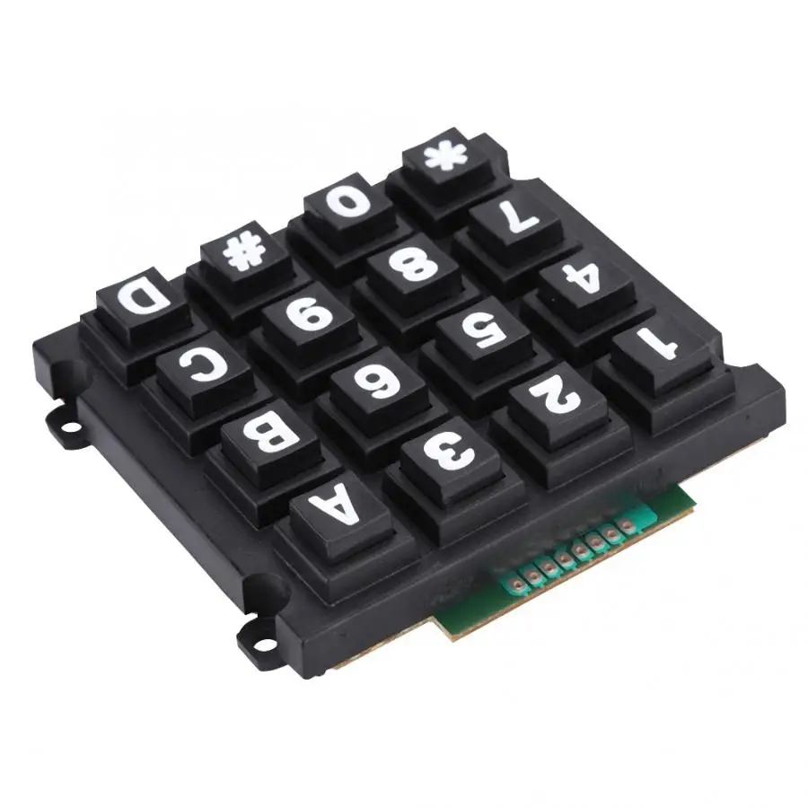 Hot 16 Keys 4x4 Push Buttons External Big Keypad for MCU | Компьютеры и офис