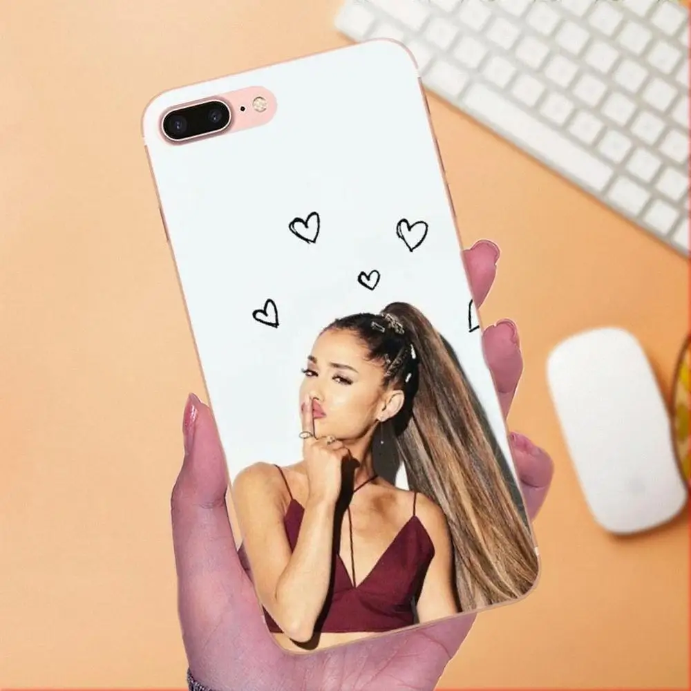 TPU Cool Best Cover Case For Samsung Galaxy Note 5 8 9 S3 S4 S5 S6 S7 S8 S9 S10 mini Edge Plus Lite Fashion Cat Ar Ariana Grande | Мобильные
