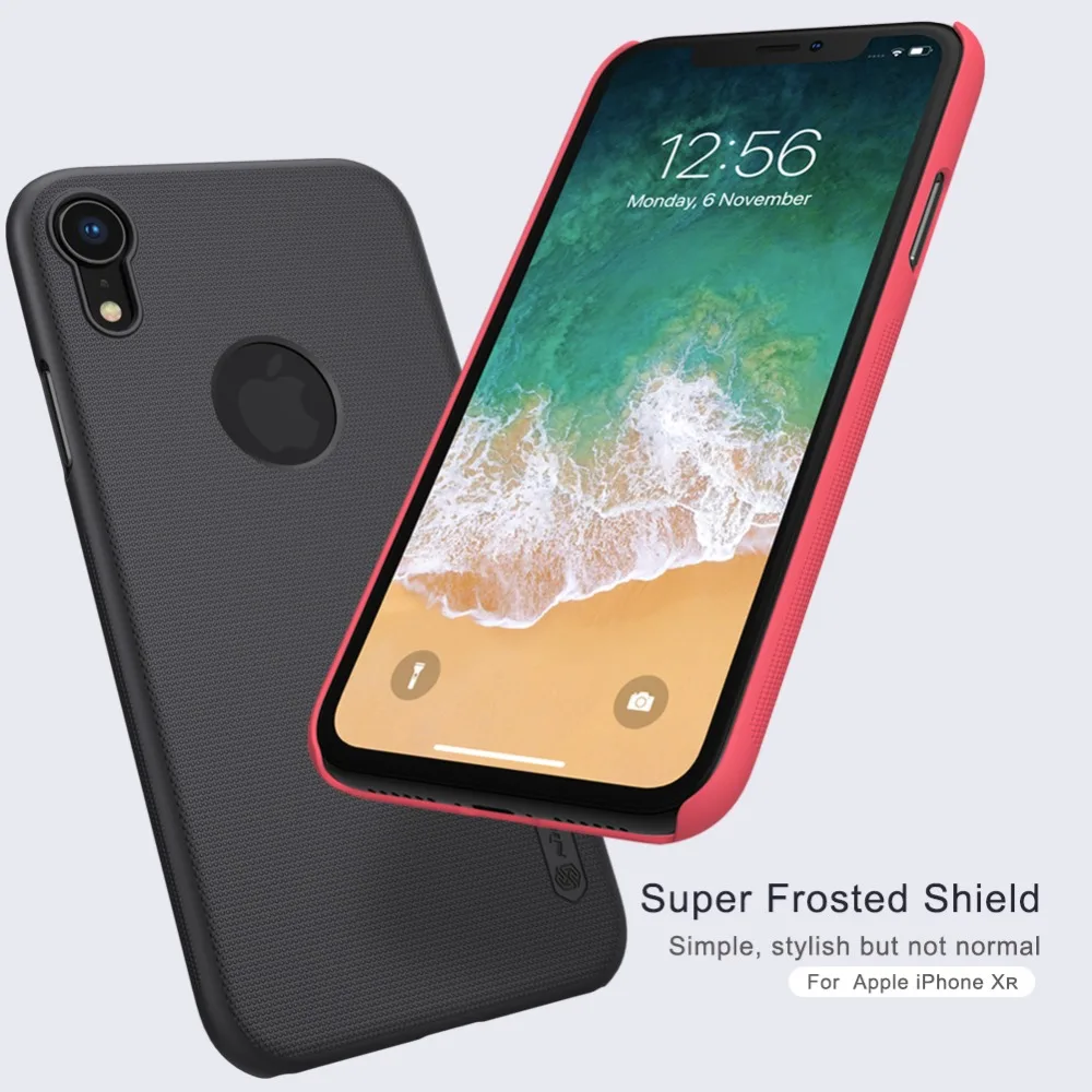 Для iPhone XR чехол Nillkin Супер Матовый щит для iPhone XR жесткая задняя панель из поликарбоната Ультратонкий чехол для iPhone XR Nilkin phone Case
