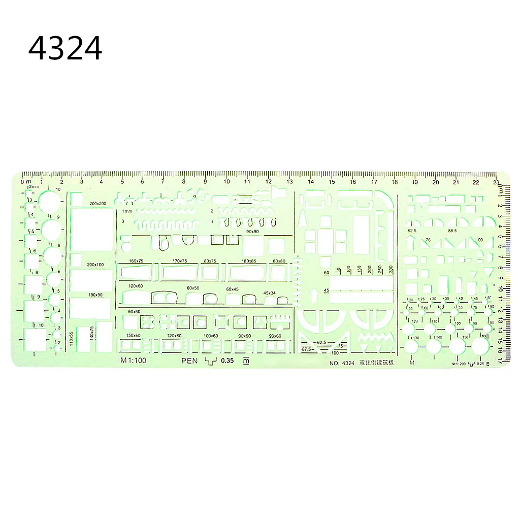 

Plastic Geometric Ruler Template Drawing Tools Ruler Mapping Suitable For Student Of The Stationery School JUL-26A