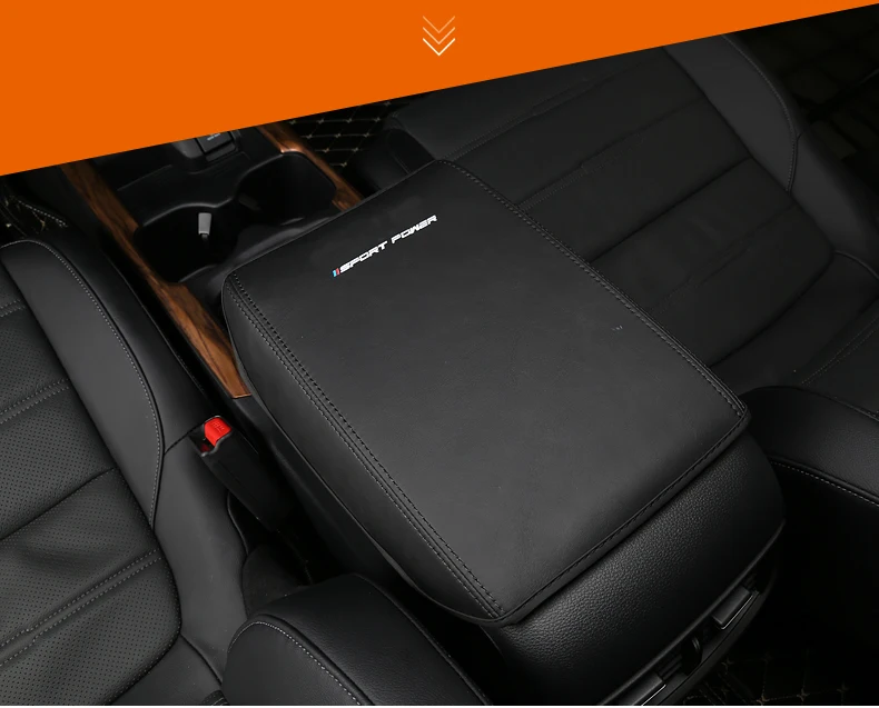 LSRTW2017 волоконно-Кожаный Автомобильный подлокотник для honda crv CR-V 5-го поколения