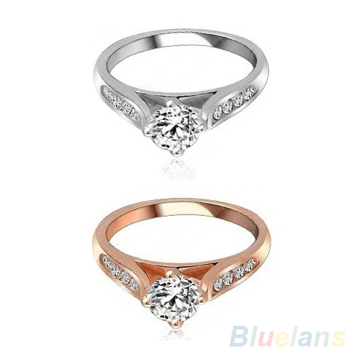 Женское свадебное кольцо из сплава золота 1 p7t|ring ring|ring rose goldrose gold ring |