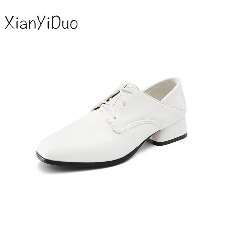 Xianyiduo/классическая женская обувь сезон весна осень туфли лодочки на низком