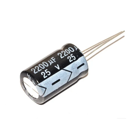 

25V 2200UF Electrolytic Capacitor 13*20 25V2200UF 20pcs/lot