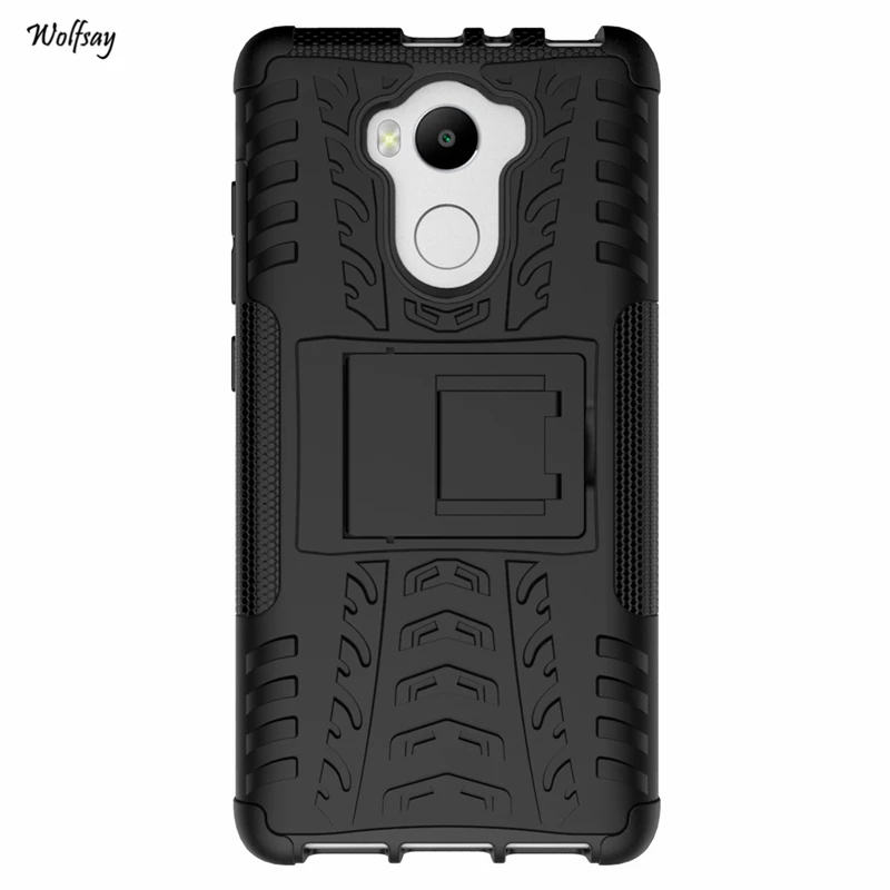 Чехол Wolfsay для Xiaomi Redmi 4 Pro резиновый и пластиковый держатель чехол / Prime # &lt|case xiaomi