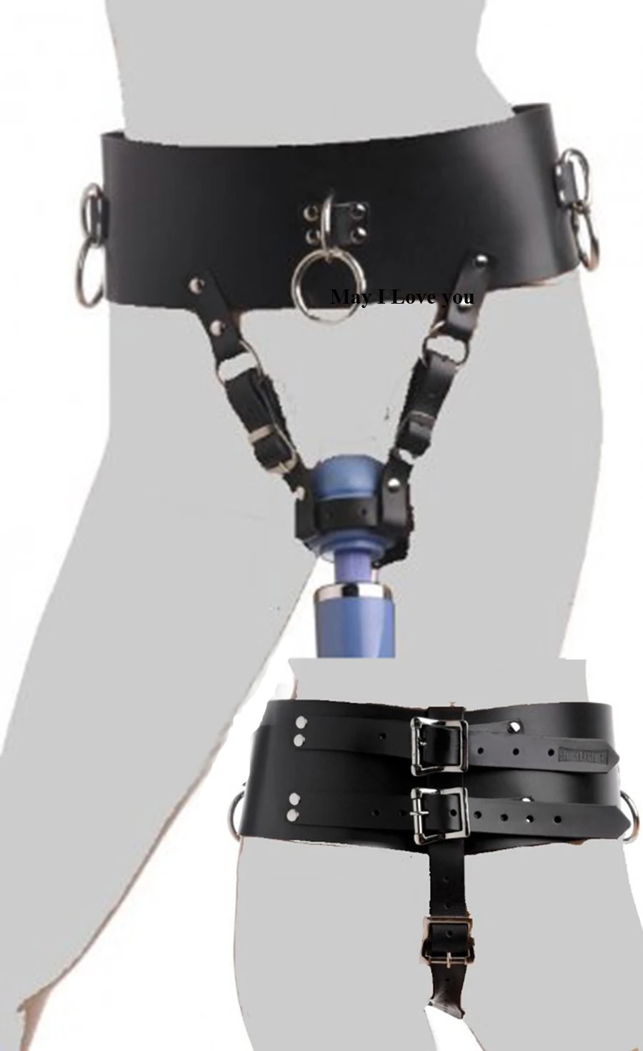 Ремешок для бондажа кожаное целомудрие форсированный пояс оргазма вибратор