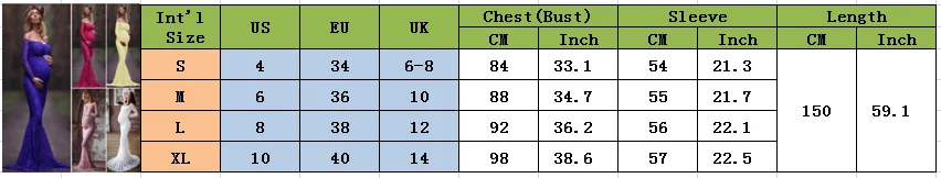 Новинка лета, 3 цвета, женское кружевное длинное платье с цветочным рисунком для беременных и беременных, Платье макси с длинным рукавом и открытыми плечами
