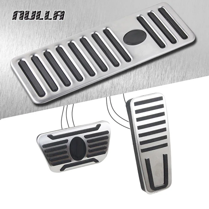 

NULLA LH Stainless For Maserati Ghibli Quattroporte 2014 2015 2016 2017 Footrest Pedal Fuel Gas Accelerator Pedals Pad Extension