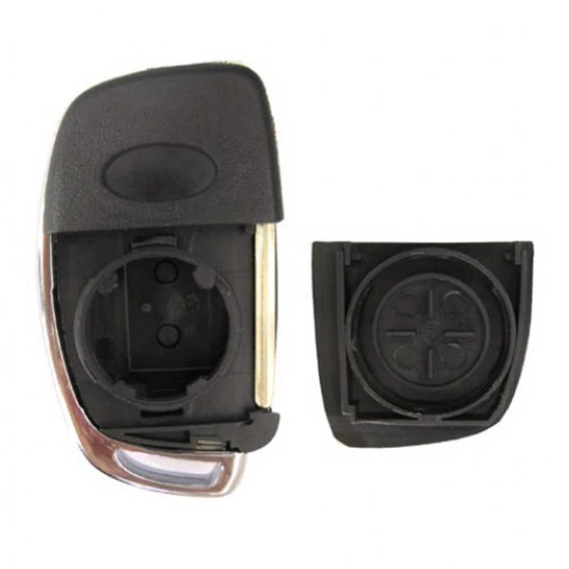 KEYECU для Hyundai IX45 Santa Fe 2013 2015 сменный раскладной дистанционный чехол ключа