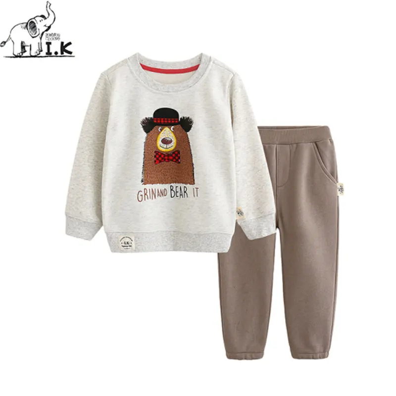 Для маленьких мальчиков спортивные Наборы для ухода за кожей Рубашки на