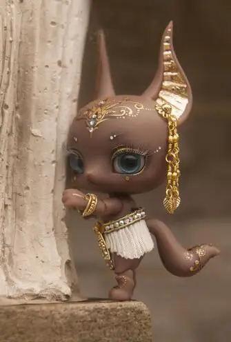BJD 1/12 Anubis модные фигурки из смолы маленькая Пальмовая Детская кукла bjd куклы