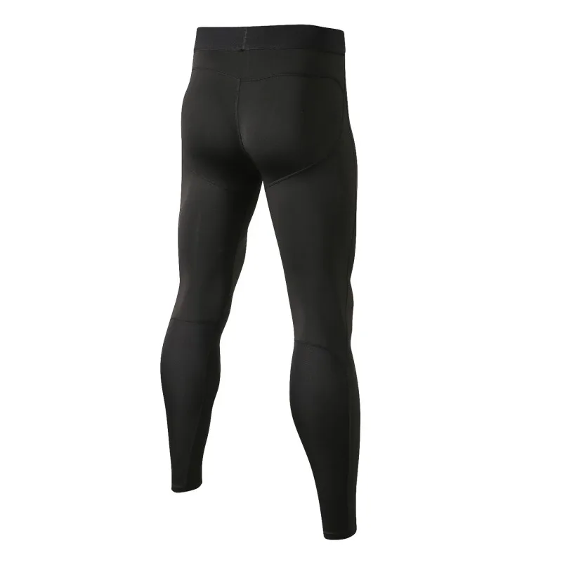 Size XS-2XL men's casual quick-drying tights riding compression sports stretch high waist pants