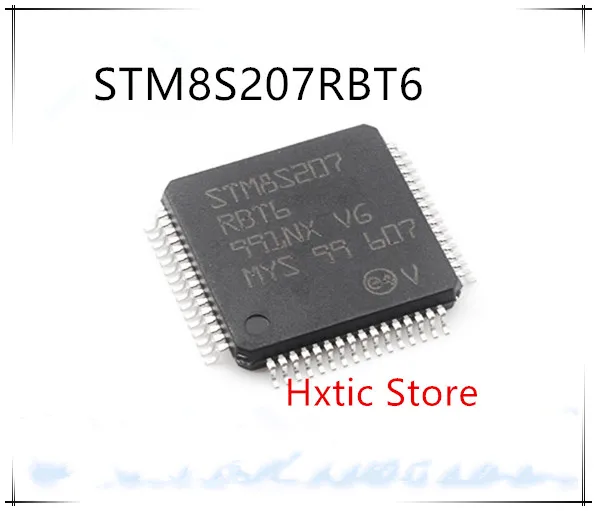 10 шт./лот STM8S207RBT6 STM8S207 RBT6 LQFP64 IC | Электроника