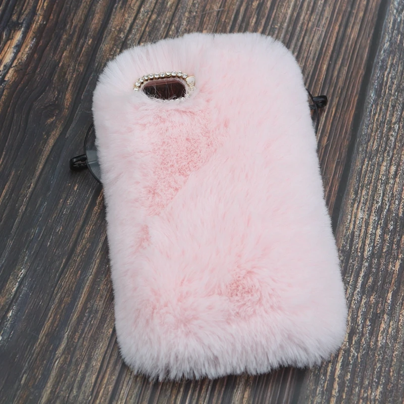 Пушистый Плюшевый чехол для телефона Etui Xiaomi Redmi 6A мягкий силиконовый задней