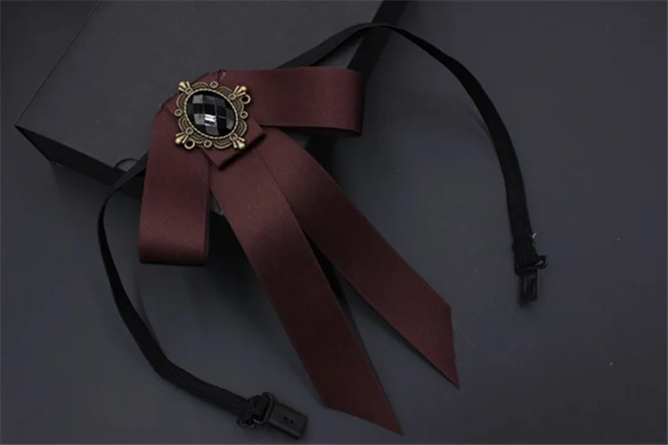 Ribbon Bow Tie Новинка! Мужской и Женский галстук-бабочка в стиле ретро. Галстук-бабочка. Эластичная лента ручной работы, стразы, сплав, Бабочка, форма, лента, галстук-бабочка - Цвет: Ribbon Bow Tie