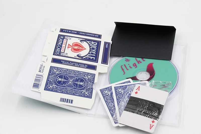 Flight (Gimmick+DVD) by Kevin Li Presents card magic tricks props | Игрушки и хобби