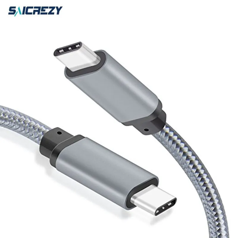 0 2 м/1 м/2 м плетеный нейлоновый Тип C USB 3 1 зарядное устройство для передачи данных