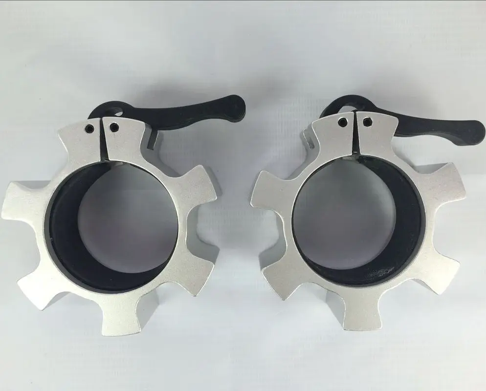 1 пара ворот штанги для кроссфита фитнеса и спортзала легкий алюминиевый замок