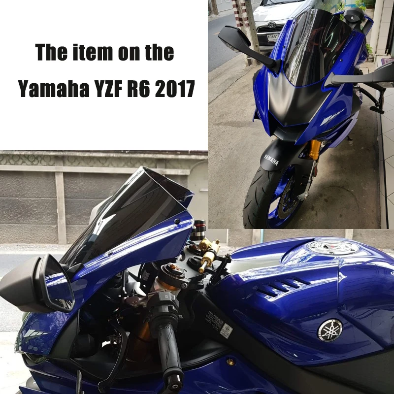 Для 2017 2018 Yamaha YZF 600 R6 мотоциклетные ABS пластмассы ветровое стекло дефлекторы