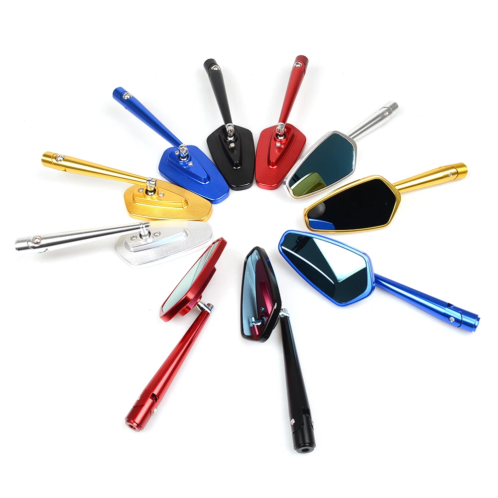 Универсальное мотоциклетное зеркало заднего вида с ЧПУ для Suzuki kawasaki z750 z800 Honda BMW