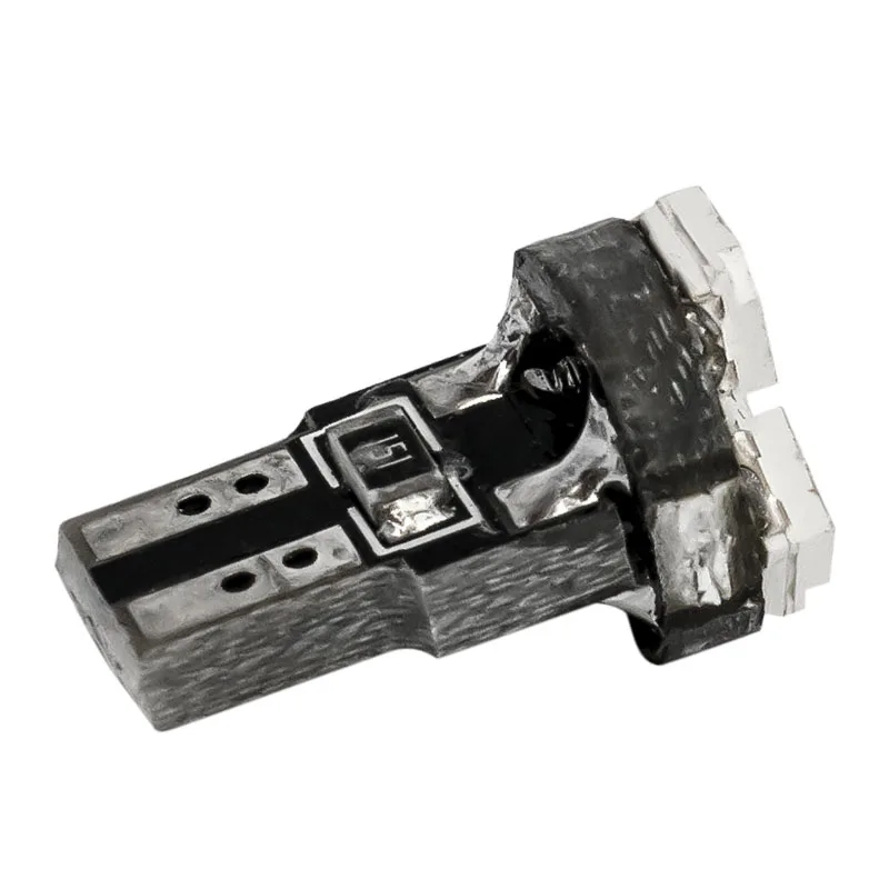 10 шт. T5 37 58 70 73 74 W1.2W 12V 80lm 3 SMD 1210 LED белый свет Автомобильные сигнальные лампы