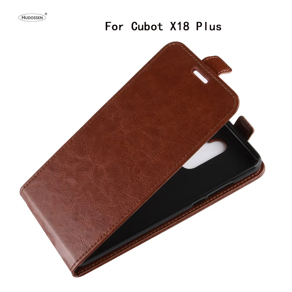 HUDOSSEN для Cubot X18 плюс телефон чехол Роскошные Вертикальный флип кожаный Коке