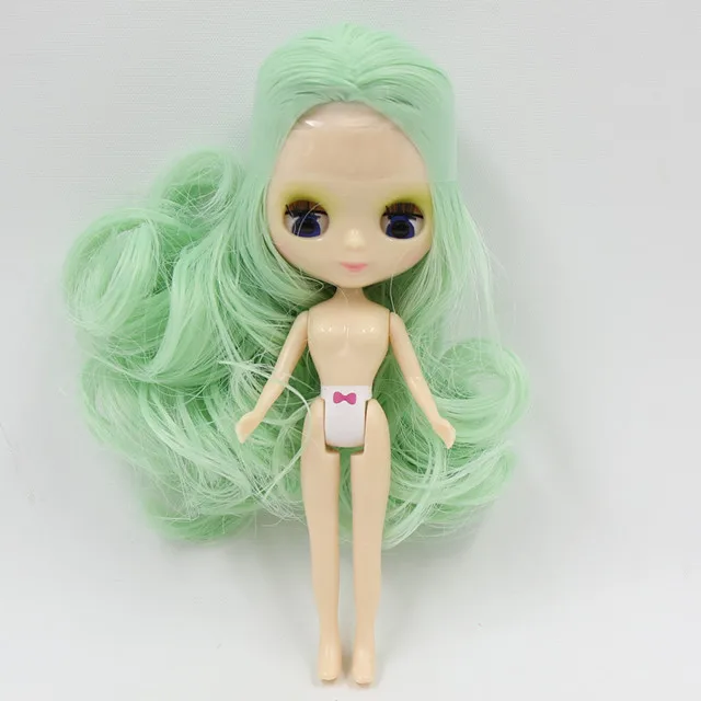 nude doll Ледяная Обнаженная мини кукла blyth 11 см кукла 27 видов стиля для девочки подарок - Цвет: nude doll