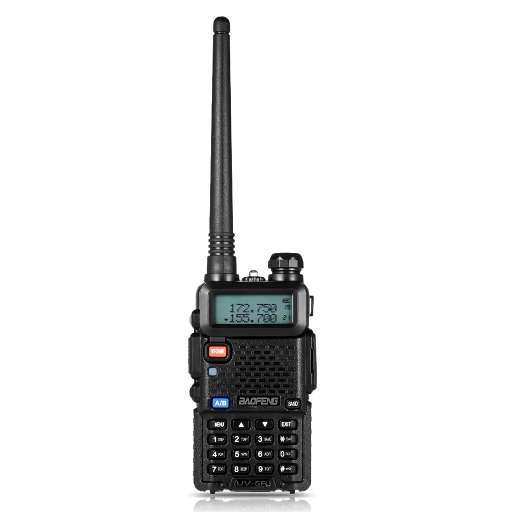 2 шт. Baofeng UV-5R переговорные Двухканальные рации двухстороннее Радио FM трансивер Dual-Band DTMF Vox Сигнализация светодиодный фонарик Key Lock