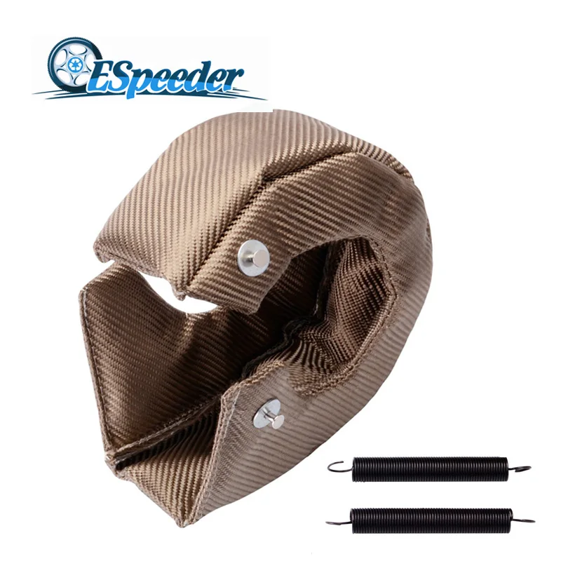 ESPEEDER T4 Titanium Turbo Blanket Heat Shield Turbocharger Cover Wrap Fit For GT37 GT40 GT42 GT45 GT47 | Автомобили и мотоциклы