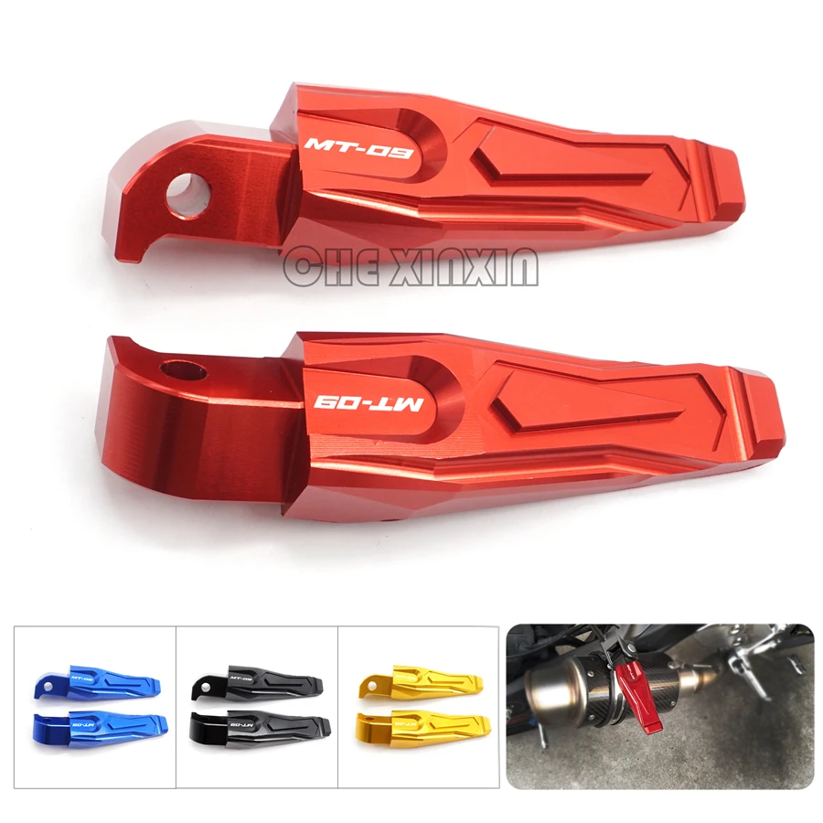 Мотоциклетные Задние подножки с ЧПУ для пассажирской педали Yamaha MT 09 Φ