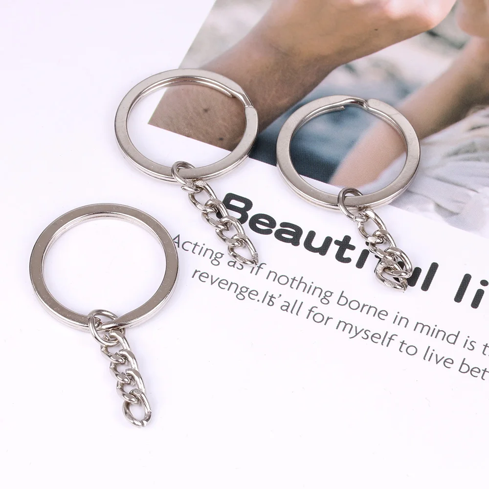 20 шт./лот застежки карабины крючок для ключей металлические кольца застежка