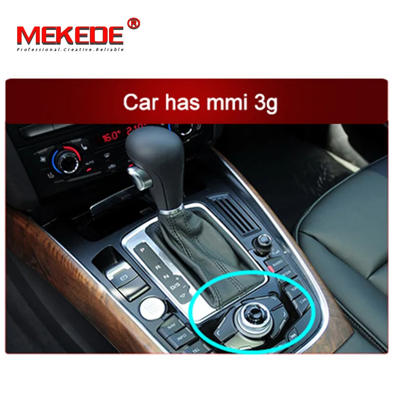 car has mmi 3g MEKEDE автомобильный мультимедийный плеер NAVI 10,25 дюймов 3G ram для Audi A4 A4L B8 2009~ CarPlay адаптер Радио Стерео gps навигация - Цвет: car has mmi 3g