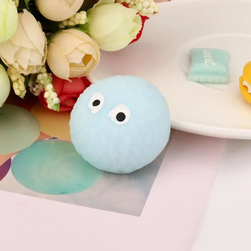 Забавные милые Моти отжать волосы Ball ИСЦЕЛЕНИЕ дети весело Kawaii Игрушка снятие