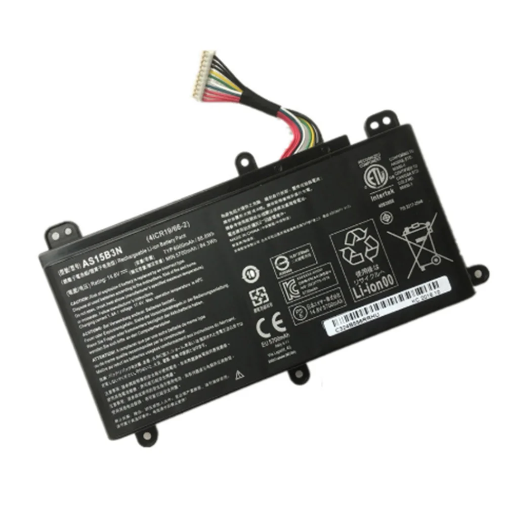 AS15B3N 14.8V 6000mAh 88.8Wh Original Laptop Battery for Acer Predator 15 Series G9-591 G9-591G G9-592G G9-791G G9-792G GX-791 image 4