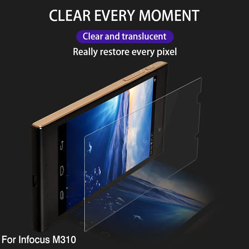 Закаленное стекло Mcdark 9H для Infocus M530 Защитная пленка экрана M310 покрытие стеклянная
