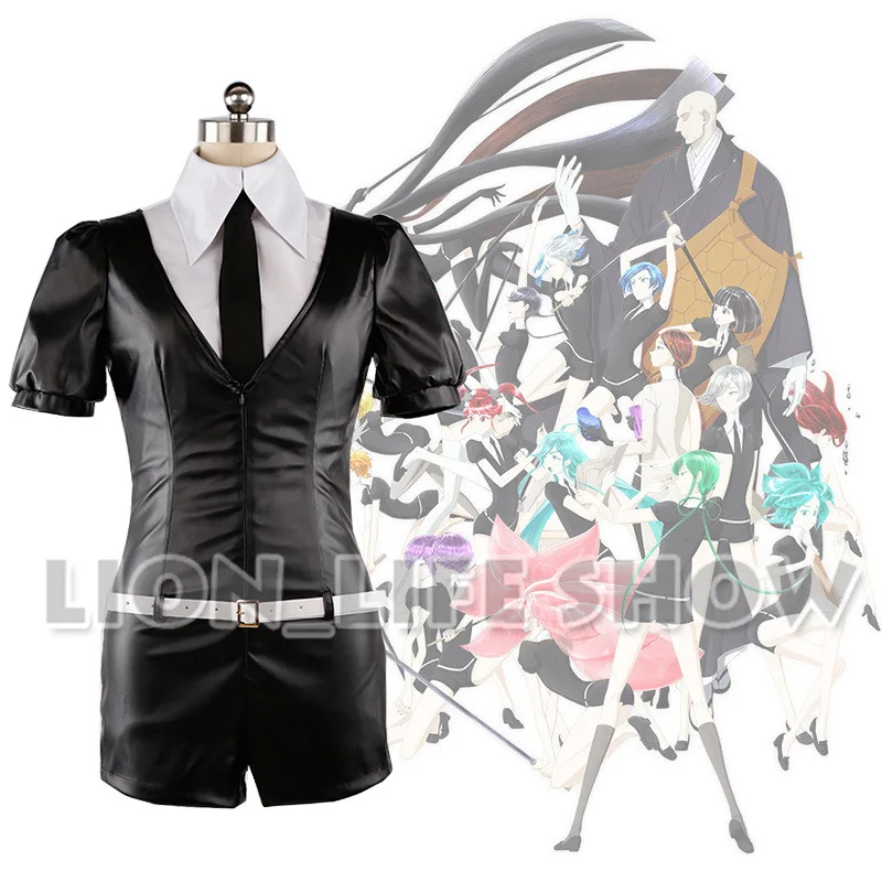 Land of the Lustrous Houseki no Kuni, костюм для косплея, костюм для подвижных игр, перчатки, чулки - Цвет: 1