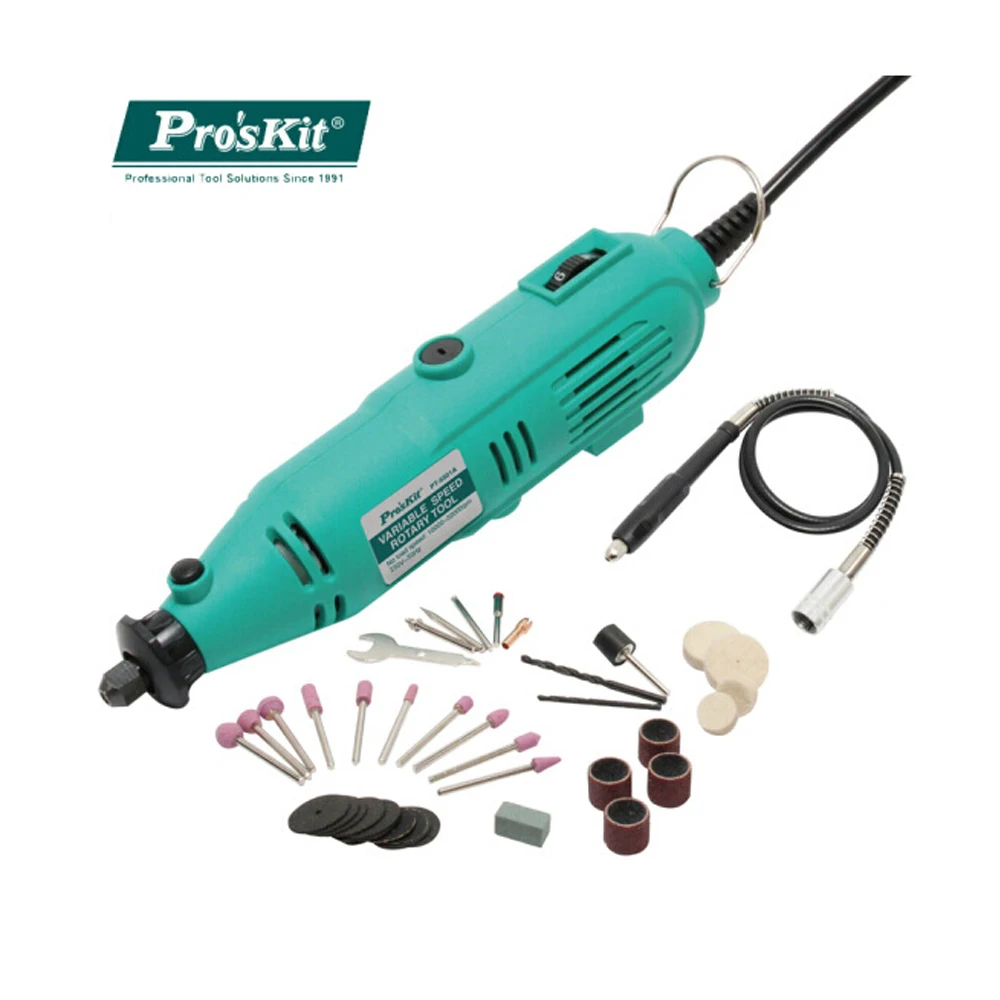

PT-5501G Variable Speed Rotary Tool Electric Tools 130W Mini Drill 6 position for Dremel Rotary Tools mini grinding machine