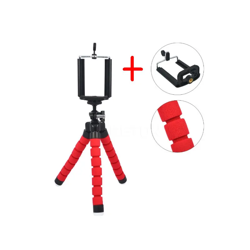 Гибкий мини штатив Осьминог для камеры держатель телефона подставка крепление