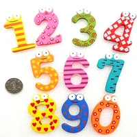 10pcs wooden toys mathematics numbers puzzle toys for children kid educational early learning counting math games calculate toys
