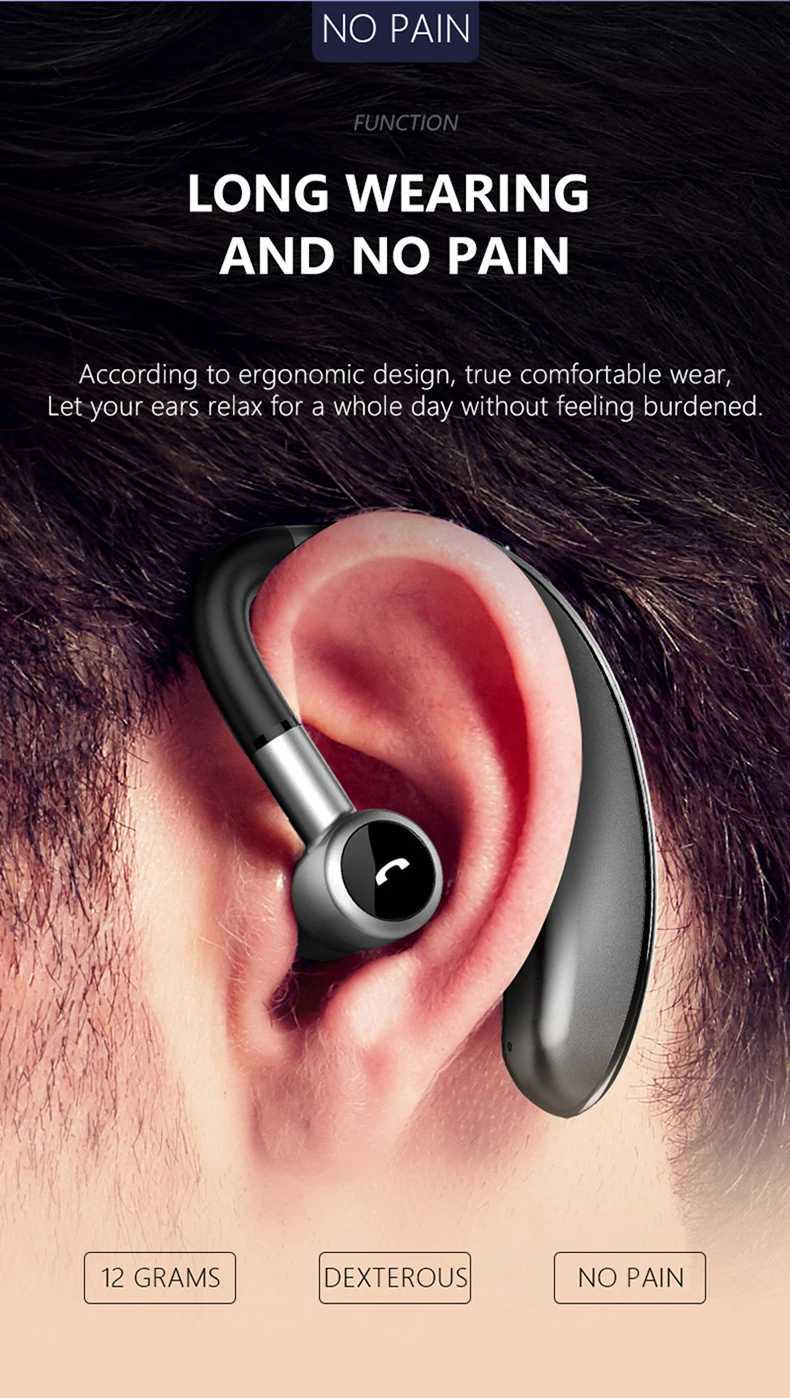 Беспроводные bluetooth-наушники Arlado V7, 20 h, спортивные наушники для воспроизведения музыки, HIFI звук, наушники с микрофоном, портативная гарнитура