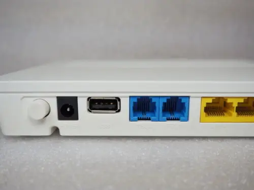 Huawei EchoLife hg8346m Беспроводной GPON ONT терминал 4 Ethernet Порты и разъёмы+ 2 голос Порты и разъёмы