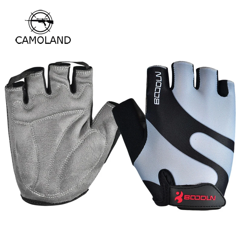 2017 спортивные перчатки с открытыми пальцами мужские митенки из искусственной