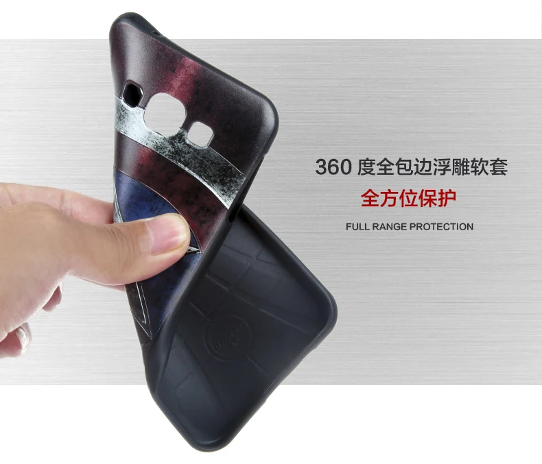 For Samsung Galaxy A8 Case Cover 3D Stereo Relief Painting Back Covers Silicon Soft Phone Protector Bag Shell Cases Fundas Capa |