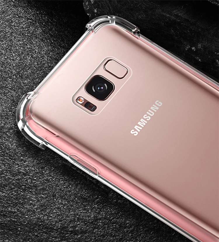 Sixeve ясности TPU чехол для samsung Galaxy S8 плюс прозрачный силиконовый мягкий защитный