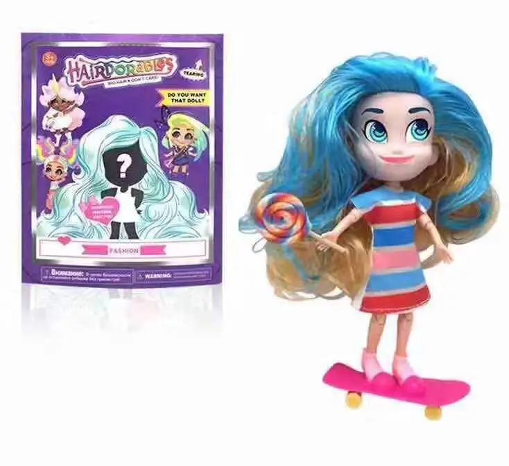 Rail Hair Sister Girl Hairdorables кукла 18 см#832 Фигурки игрушки Brinquedo коллекция кукол из ПВХ модель игрушки подарки